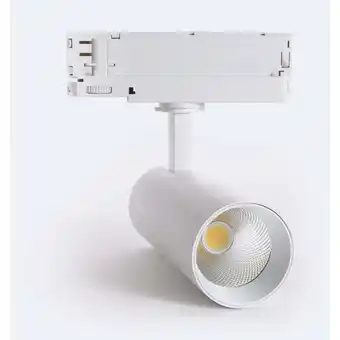 ManoMano LED-Strahler für 3-Phasenstromschiene 20W Carlo No Flicker Weiss 3500K Warmweiß Angebot