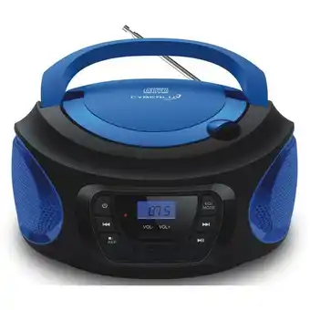 ManoMano Cyberlux Tragbarer CD-Player Kinder Radio CD-Radio Stereoanlage Boombox Blau Angebot