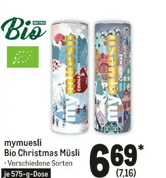 METRO Mymuesli bio christmas müsli Angebot