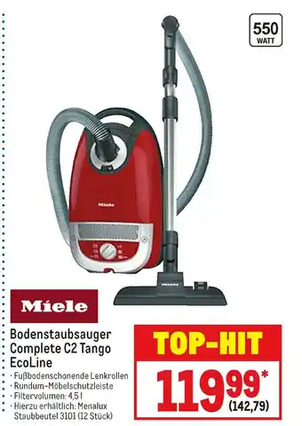 METRO Miele bodenstaubsauger complete c2 tango ecoline Angebot