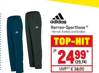 METRO Adidas herren-sporthose Angebot