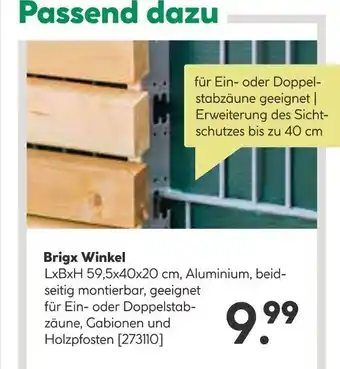 BayWa Bau & Garten Brigx Winkel Angebot
