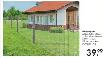 BayWa Bau & Garten Schweißgitter Angebot