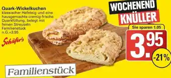 WEZ Schäfer's Quark-Wickelkuchen Angebot