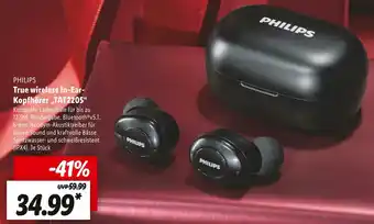 Lidl Philips true wireless in-ear-kopfhörer „tat2205“ Angebot