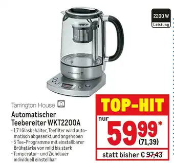 METRO Tarrington house automatischer teebereiter wkt2200a Angebot