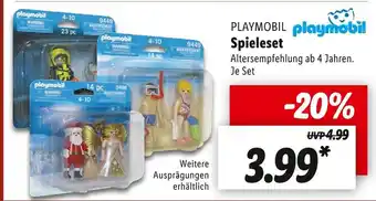 Lidl Playmobil spieleset Angebot