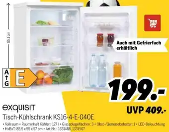 MEDIMAX Exquisit Tisch-Kühlschrank KS16-4-E-040E Angebot