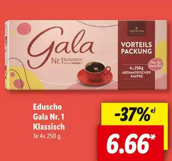 Lidl Eduscho gala nr. 1 klassisch Angebot