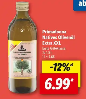 Lidl Primadonna natives olivenöl extra xxl Angebot