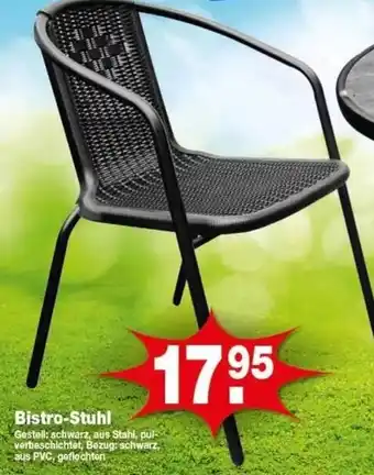 Krümet Sonderposten Bistro-Stuhl Angebot
