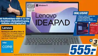 Expert Lenovo Notebook IdeaPad Slim 3i Angebot