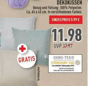 Marktkauf Dekokissen Angebot