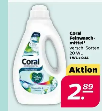 NETTO Coral feinwaschmittel Angebot