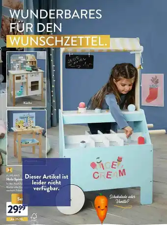 Aldi Nord Playland Holz-spielmobel Angebot