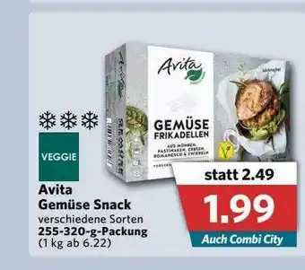 Combi Veggie Avita Gemüse Snack Angebot