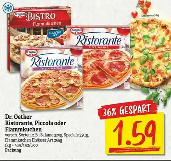 NP Discount Dr. Oetker Ristorante, Piccola Oder Flammkuchen Angebot