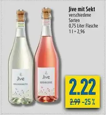 diska Jive Mit Sekt Angebot