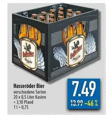 diska Hasseröder Bier Angebot