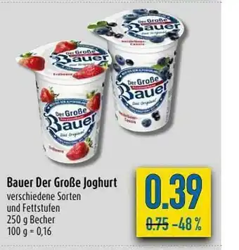 diska Bauer Der Große Joghurt Angebot