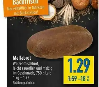 diska Malfabrot Angebot