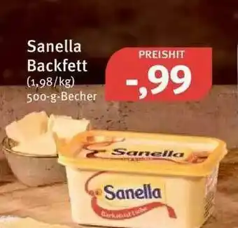 Feneberg Sanella Backfett Angebot