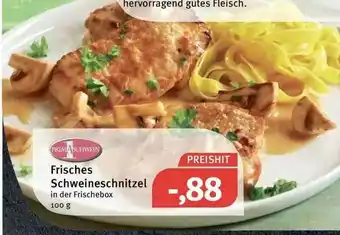 Feneberg Frisches Schweineschnitzel Primaschwein Angebot