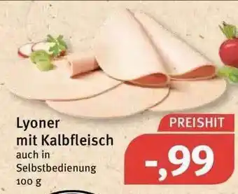 Feneberg Lyoner Mit Kalbfleisch Angebot