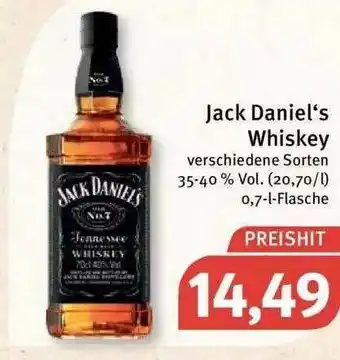 Feneberg Jack Daniel's Whiskey Angebot