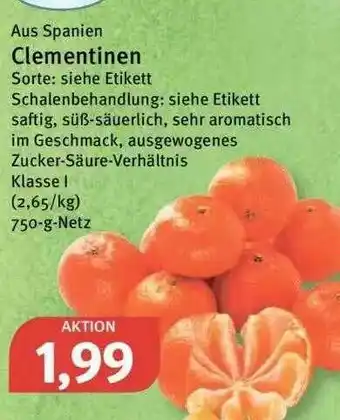 Feneberg Aus Spanien Clementinen Angebot