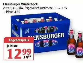 Globus Flensburger Winterbock Angebot