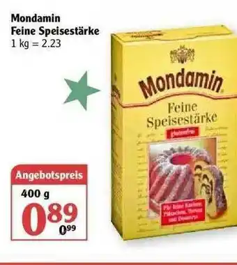 Globus Mondamin Feine Speisestärke Angebot