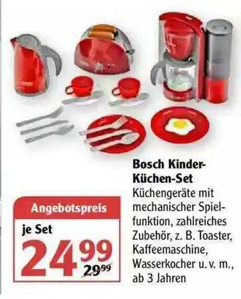 Globus Bosch Kinder- Künder-set Angebot