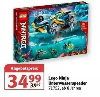 Globus Lego Ninja Unterssaerspeeder Angebot