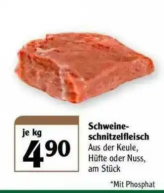 Globus Schweine-schnitzelfleisch Angebot