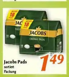 inkoop Jacobs Pads Angebot