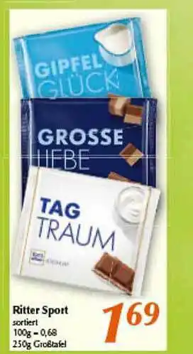 inkoop Ritter Sport Angebot