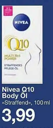 Jawoll Nivea Q10 Body öl Angebot