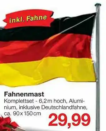 Jawoll Fahnenmast Angebot