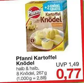 Jawoll Pfanni Kartoffel Knödel Angebot