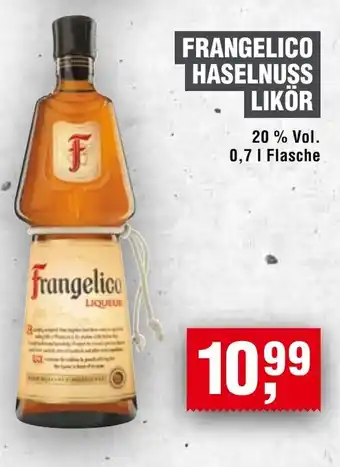 Handelshof FRANGELICO HASELNUSS LIKÖR 20% Vol. 0,7 L Angebot