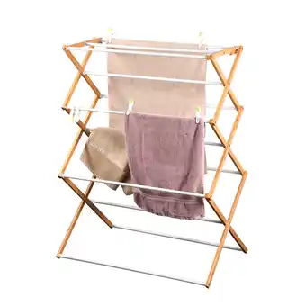 Kesper Wschestnder faltbar Bambus 74 x 43 x 100 cm Angebot bei toom  Baumarkt