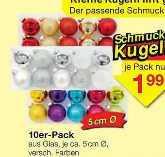 Jawoll Schmuck-kugeln 10er-pack Angebot