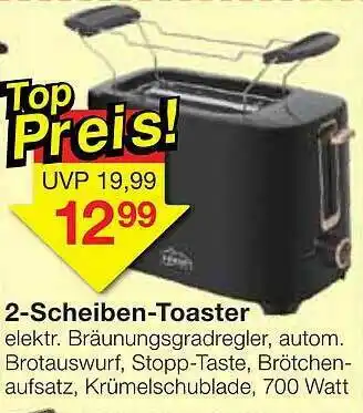 Jawoll 2-scheiben-toaster Angebot