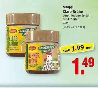 Markant Maggi Klare Brühe Angebot