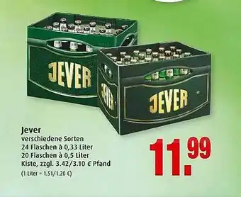 Markant Jever Angebot