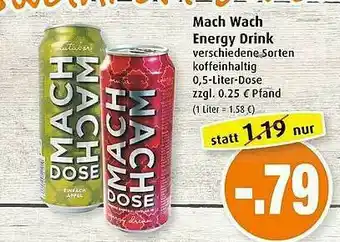 Markant Mach Wach Energy Drink Angebot