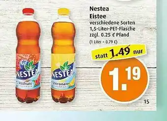 Markant Nestea Eistee Angebot