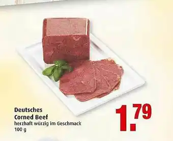 Markant Deutsches Corned Beef Angebot