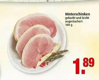 Markant Hinterschinken Angebot